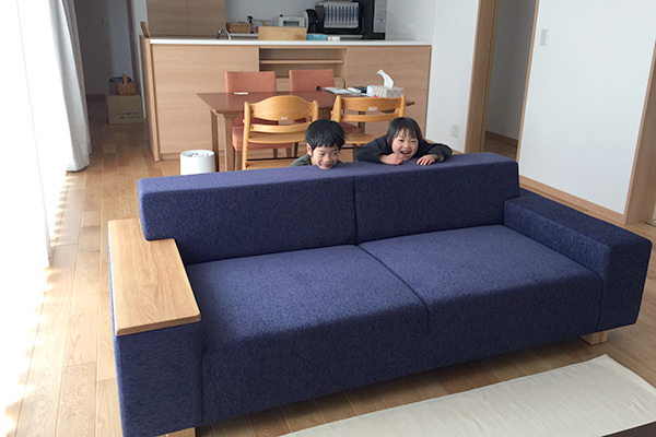 BRICK 3人掛け | お客様の声 | ソファ専門店FLANNEL SOFA