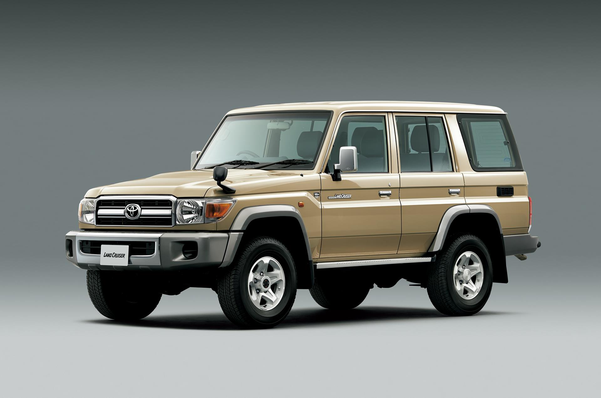 トヨタ ランドクルーザー70復刻モデル 2014年に再販されたランクル70を