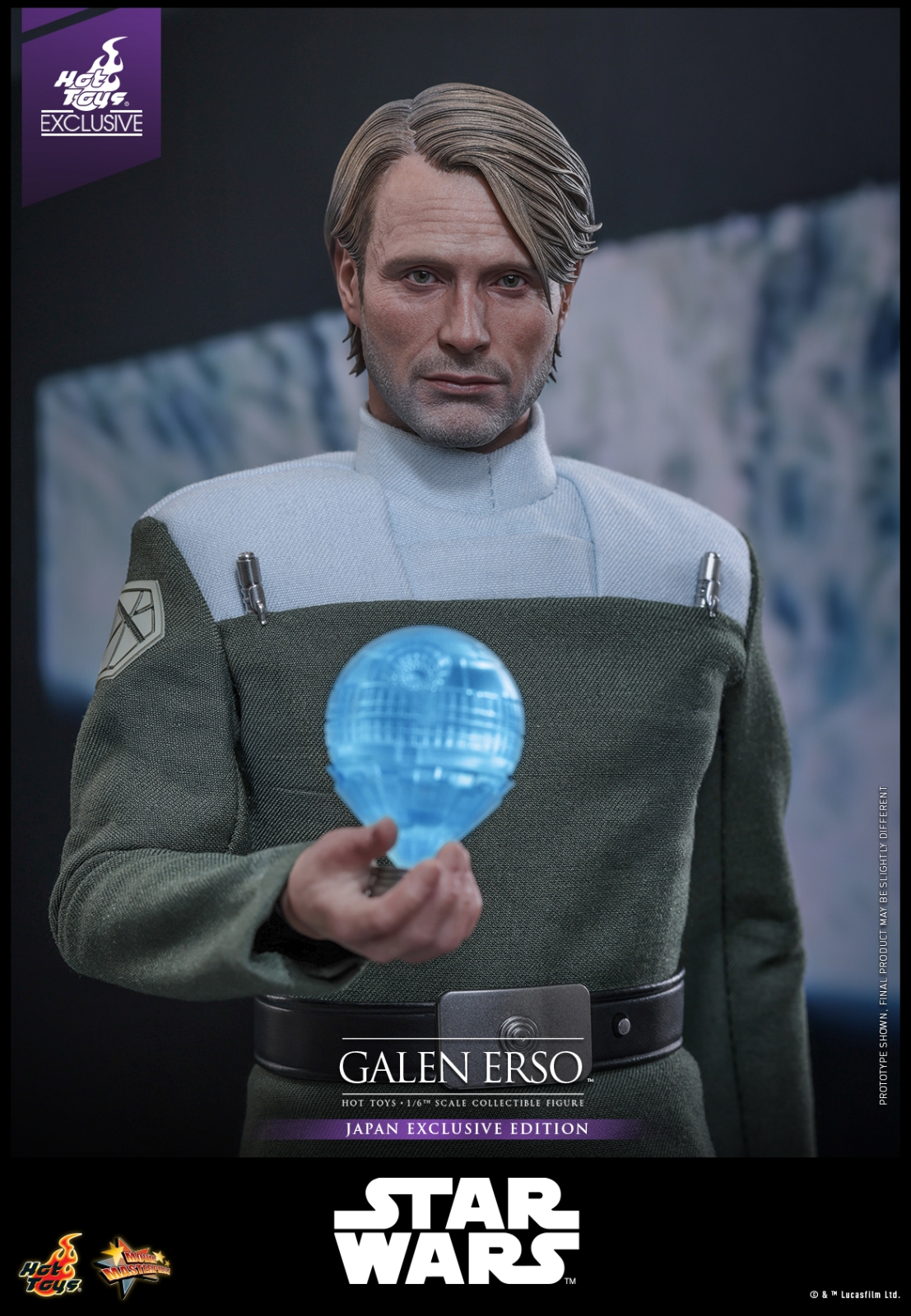 Hot Toys unveils Galen Erso Rogue One: A Star Wars Story sixth