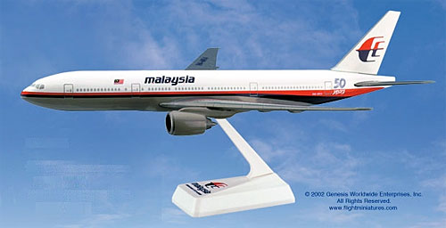 Flight Miniatures Malaysia Airlines - Boeing 777-200 - 1/200