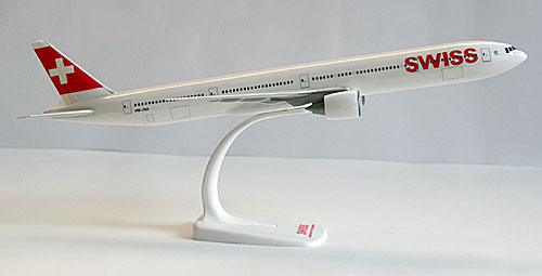 Herpa Snap-Fit SWISS - Boeing 777-300ER - 1/200 - Airplane Models