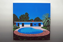 直筆サイン入り】canvas giclee Ver.2：【POOLS】（永井博）』 販売