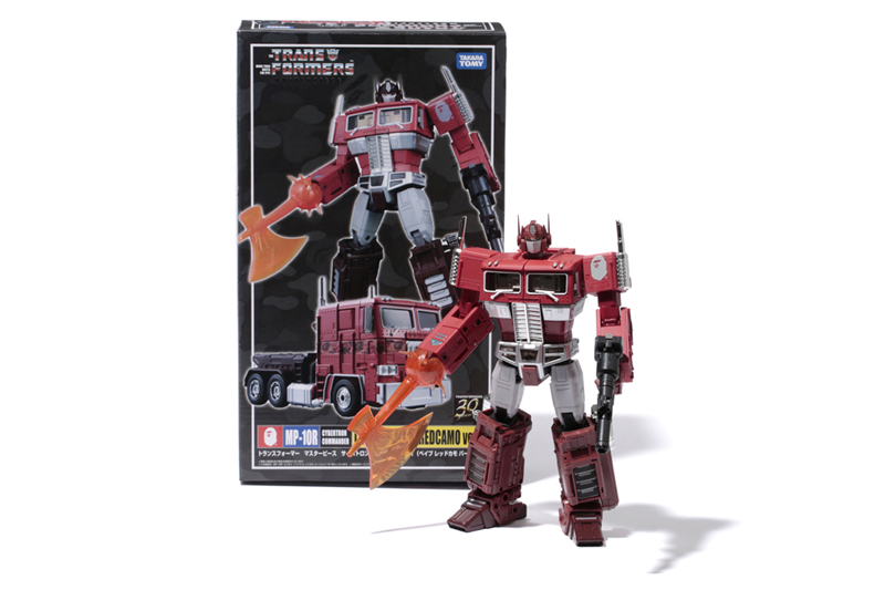 11/14発売！A BATHING APE × TRANSFORMERS 「MP CONVOY BAPE RED CAMO