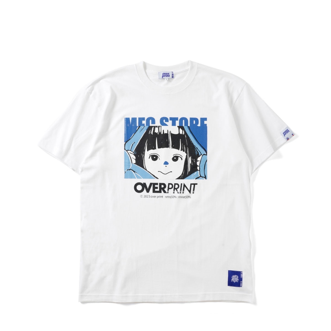 MFC STORE × over print コラボで「古塔つみ」氏が描いた女の子の