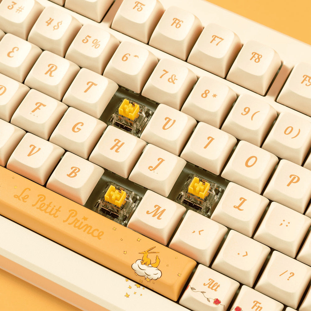 iQunix x 星の王子さま ZX75 メカニカルキーボード 有線 無線 US配列