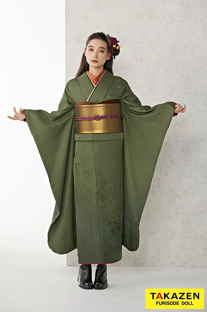2024年2025年成人式振袖✨人気色緑振袖特集💚｜成⼈式の振袖ネット