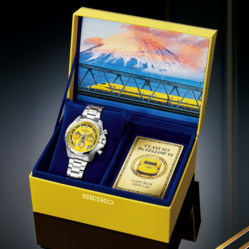 SEIKO 923形ドクターイエローT4 限定5000点 幸せの黄色い新幹線」に