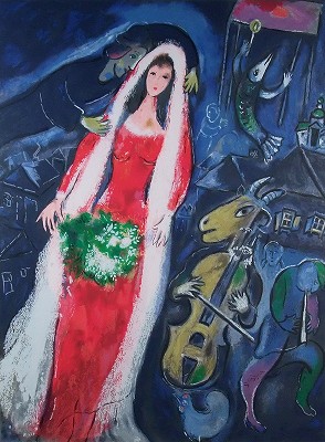 マルク・シャガール｜結婚式のコンサートの作品価値・価格・販売