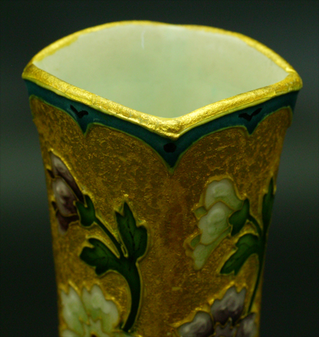 アールヌーボー 花瓶 オプタ・ミレー作アンティーク