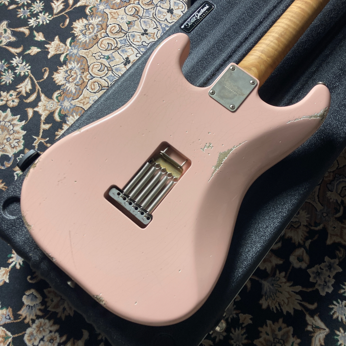 在庫情報/Xotic XSC-2 / Alder / Rose FB 9.5R /Shell Pink /Med Aged