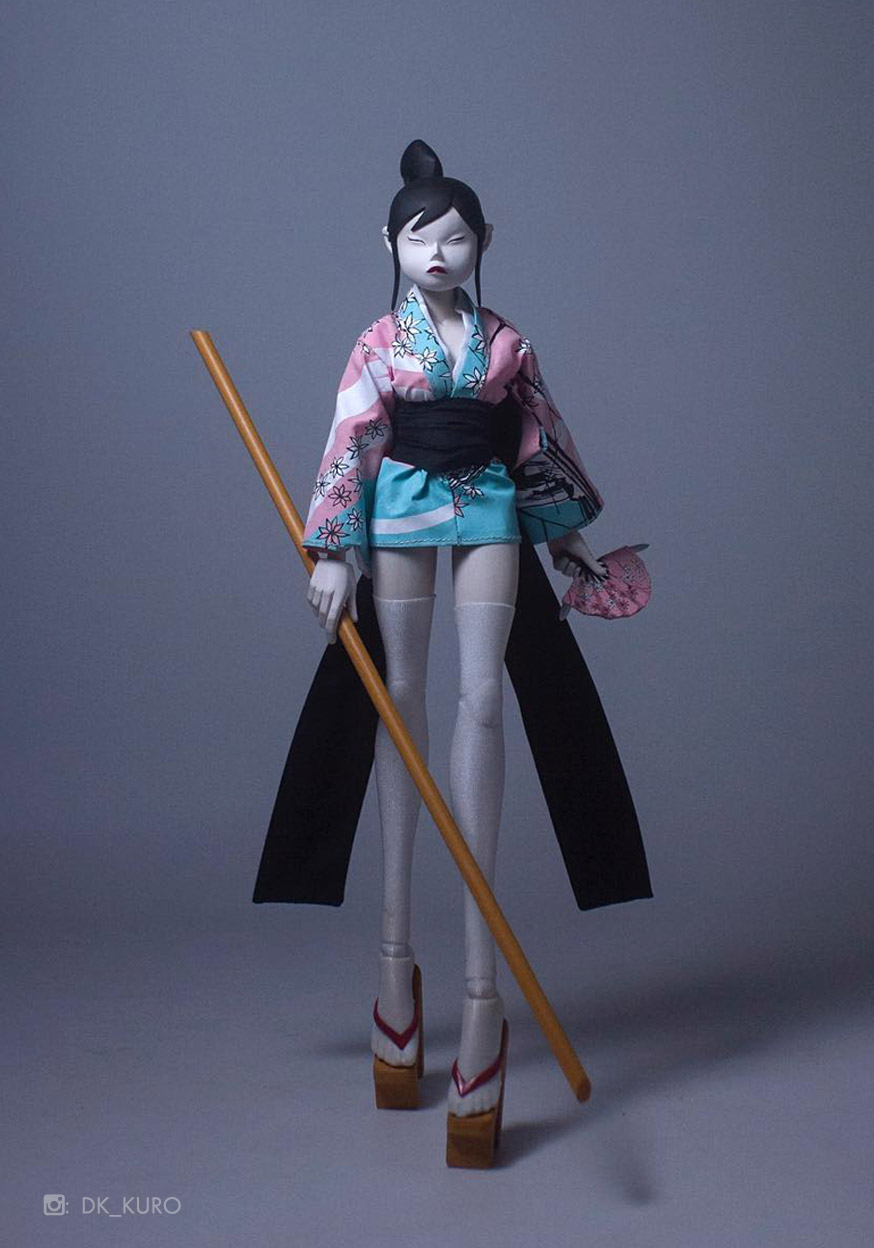 Geisha TQ Kibo No Hoshi by Ashley Wood (one sixth) toy release