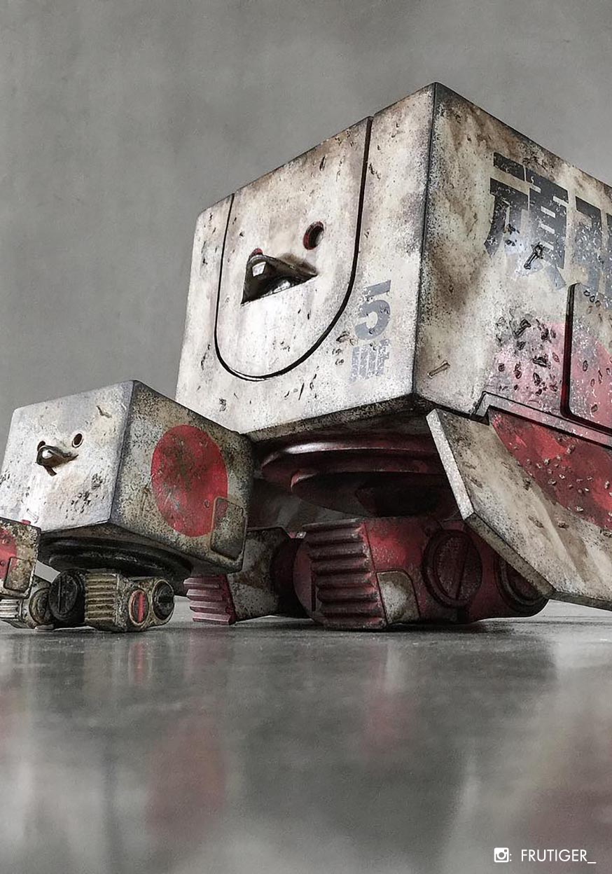 Mighty Square JDF by Ashley Wood (one sixth) toy release info