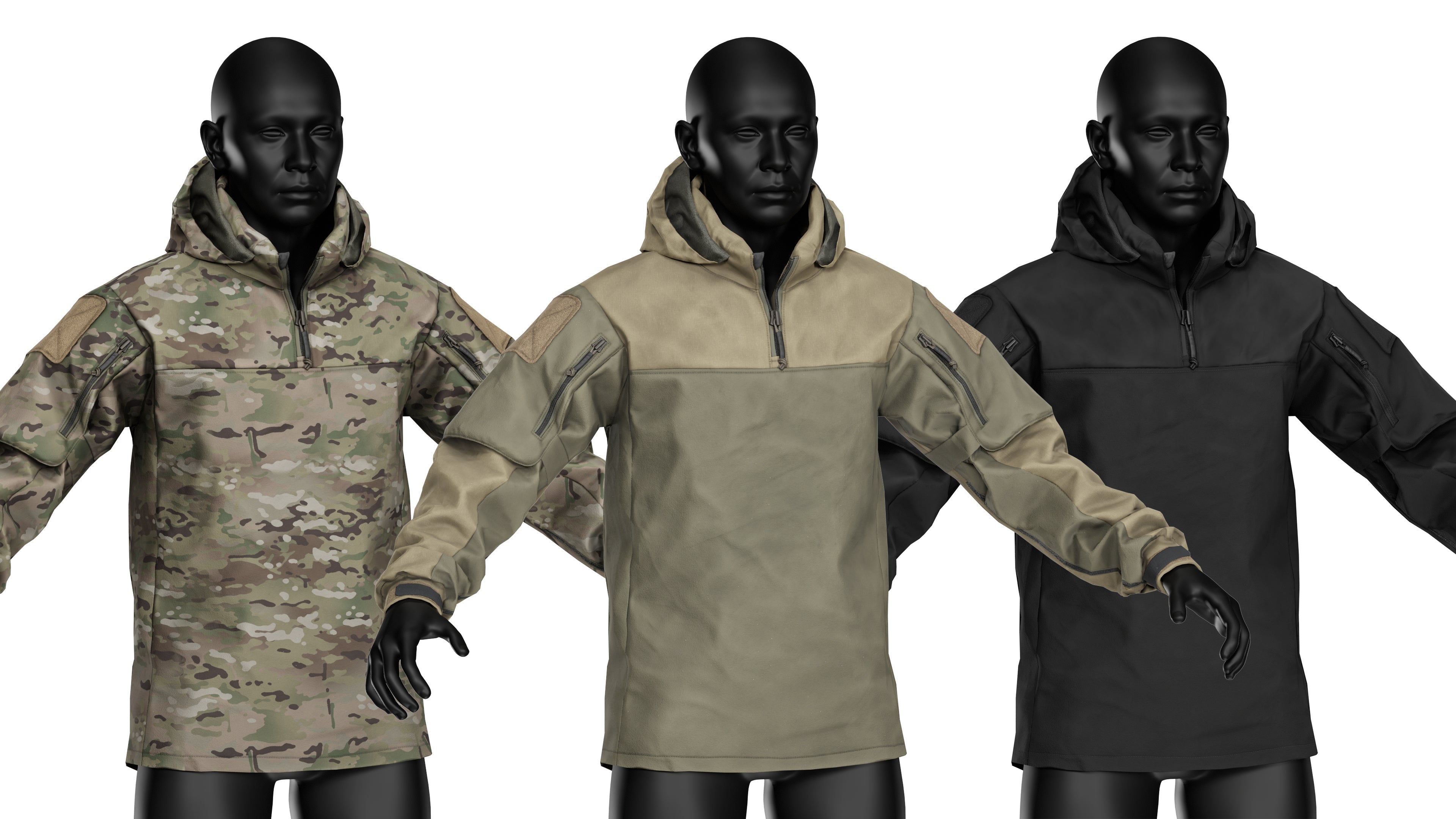 ARCTERYX LEAF GRYPHON JACKET - Low Poly 3D Model | Game-Ready