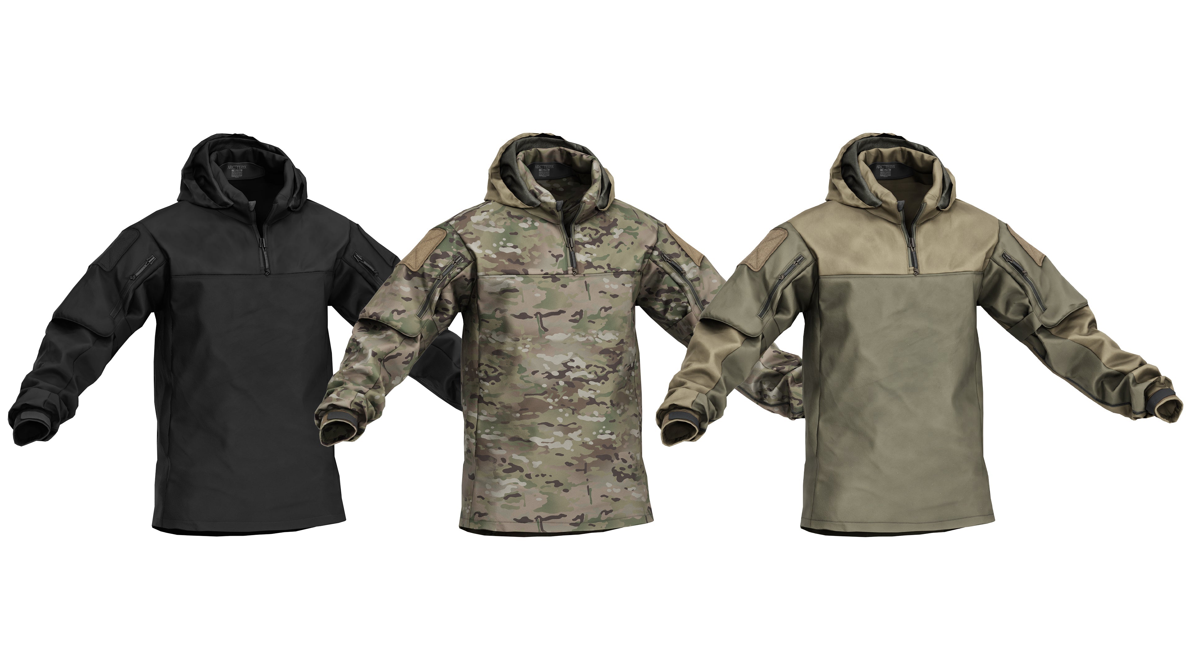 ARCTERYX LEAF GRYPHON JACKET - Low Poly 3D Model | Game-Ready