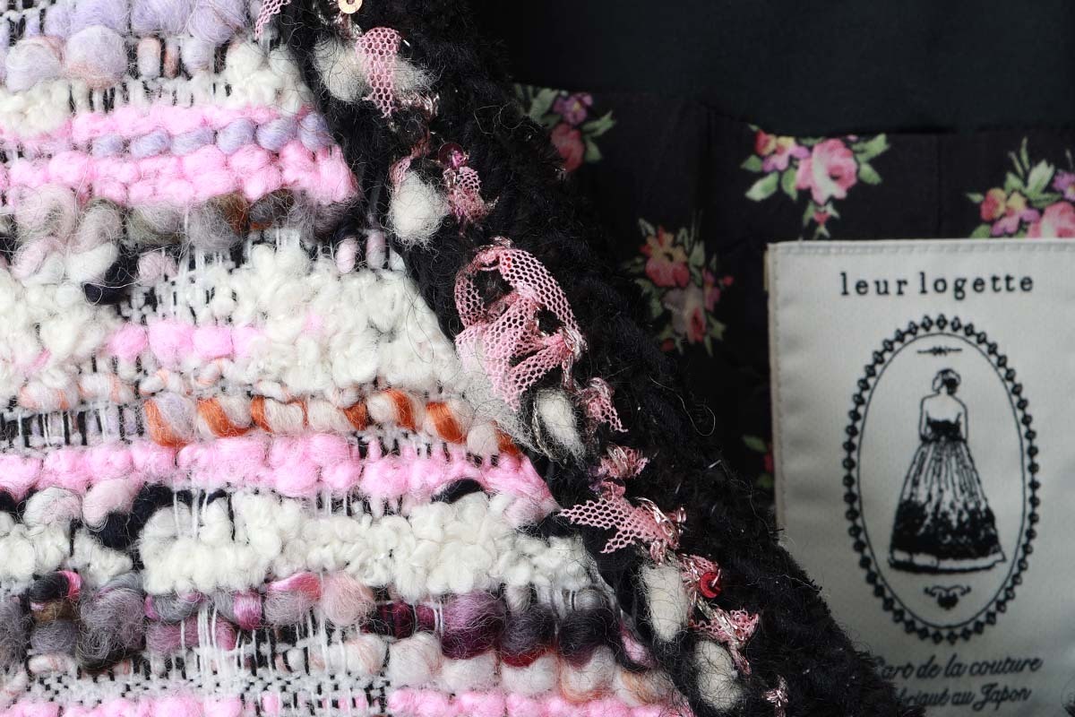 leur logette ルールロジェット candy tweed vest