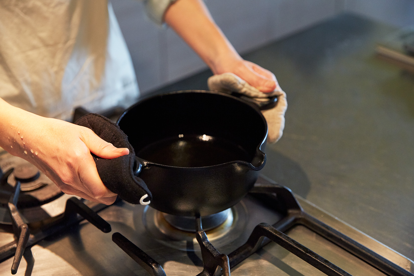 ゾウさん揚げ鍋 | KITCHEN TOOL WONDERLAND だいどこ道具ツチキリ ほぼ