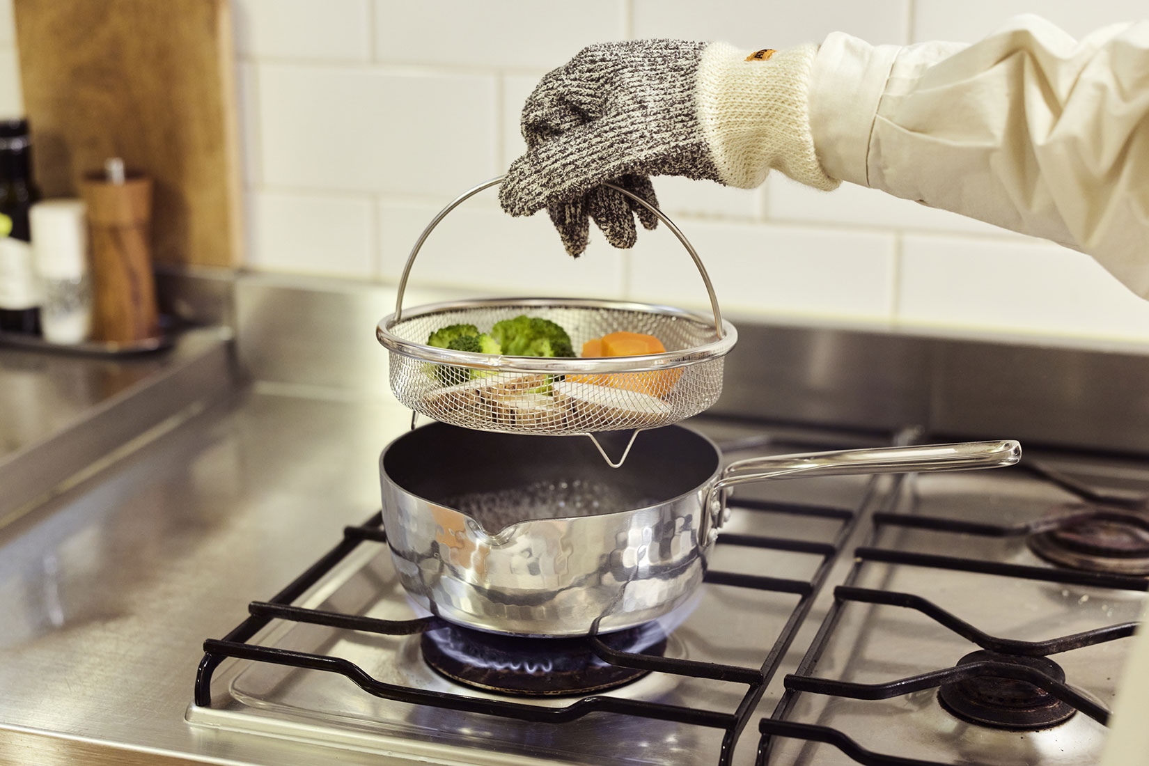 ちょっと蒸しのザルせいろ | KITCHEN TOOL WONDERLAND だいどこ道具