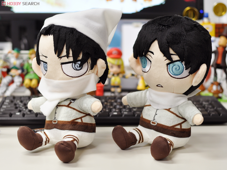 ホビーサーチブログ - 進撃の巨人ちみキャラぬいぐるみ お掃除リヴァイ