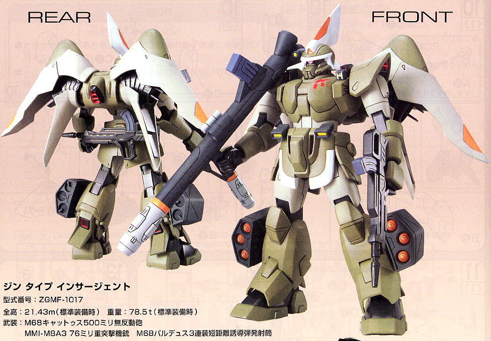 ジンタイプ インサージェント (HG) (ガンプラ) - ホビーサーチ ガンプラ他