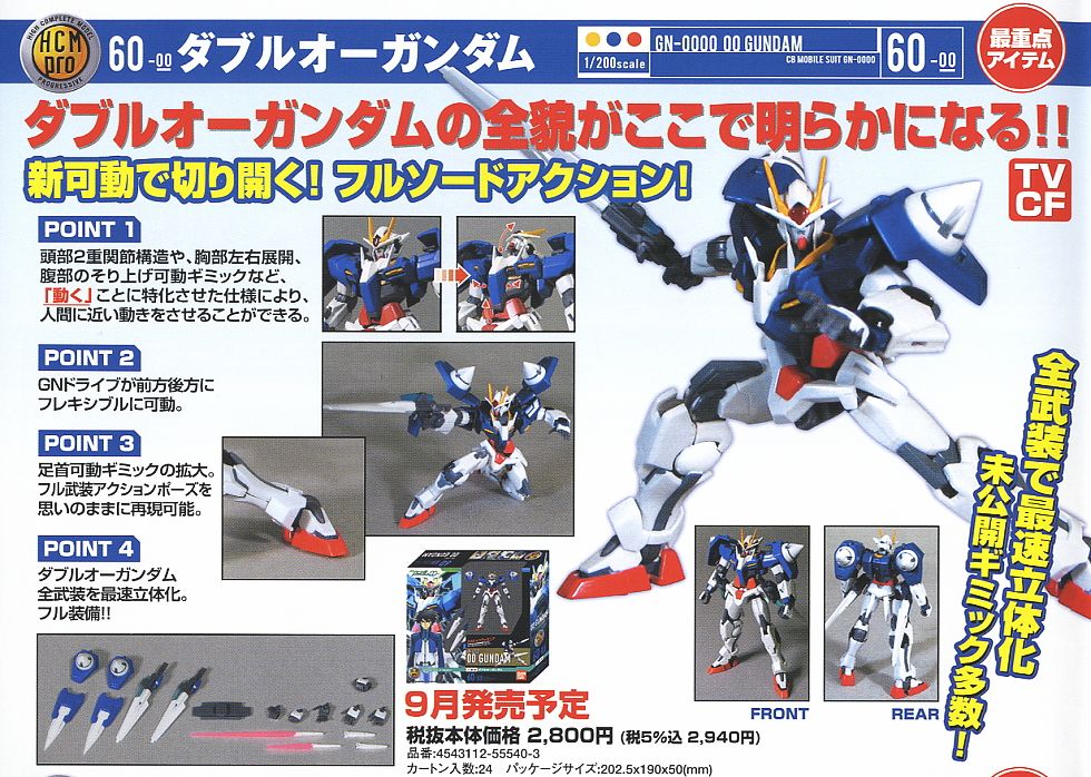 HCM-Pro ダブルオーガンダム (完成品) - ホビーサーチ ロボット・特撮