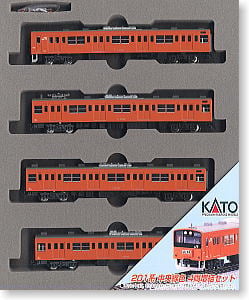 201系 中央線色 (増結・4両セット) (鉄道模型) - ホビーサーチ 鉄道模型 N