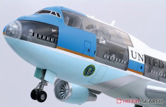 アメリカ大統領専用機 エアフォース・ワン 747-400 塗装済み半完成
