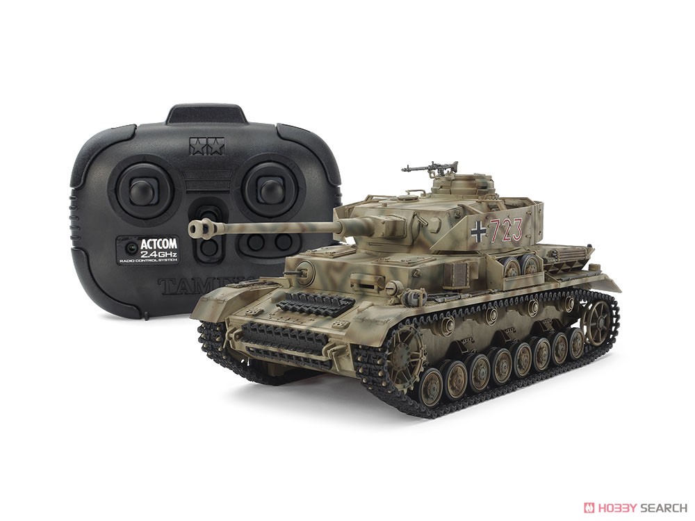 RCタンク ドイツIV号戦車J型 (専用プロポ付き) (ラジコン) - ホビー