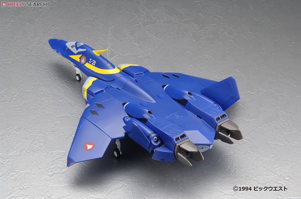 マクロスプラス 1/60 完全変形 YF-21 パッケージリニューアル版 (完成