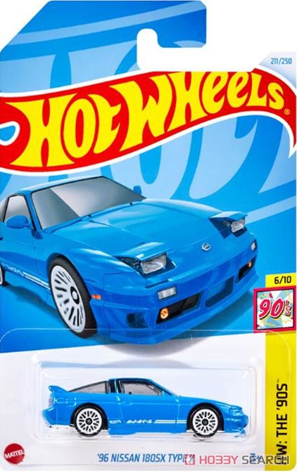 ☆特価品 ホットウィール ベーシックカー `96 日産 180SX タイプX