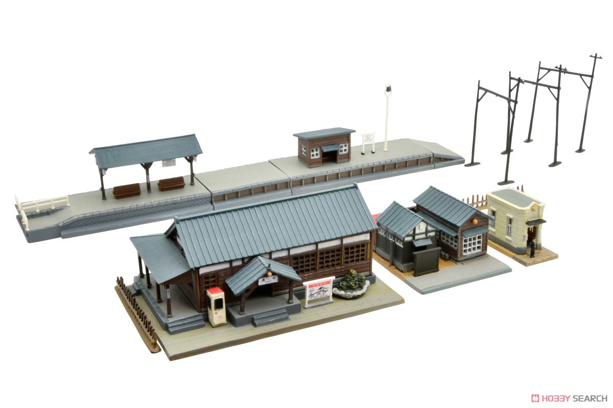 建物コレクション 073-1R 駅前セット 1R (鉄道模型) - ホビーサーチ