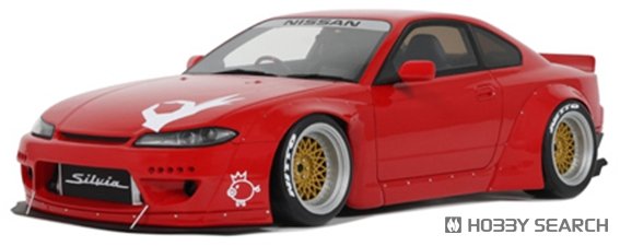ロケットバニー 日産 シルビア S15 2014 (レッド) (ミニカー) - ホビー