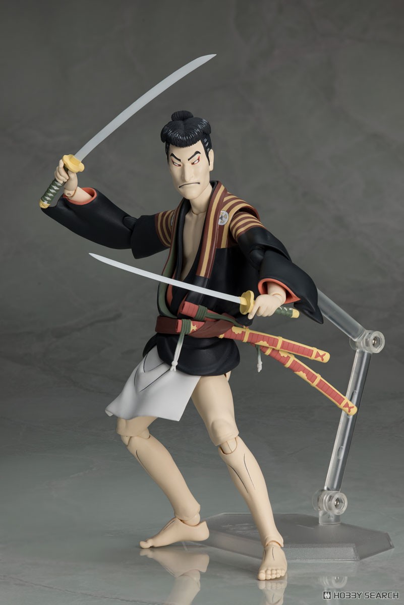 figma 写楽作 三代目大谷鬼次の奴江戸兵衛 (フィギュア) - ホビー