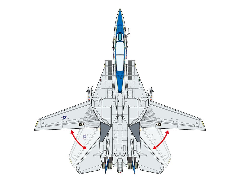 グラマン F-14D トムキャット (プラモデル) - ホビーサーチ ミリタリー