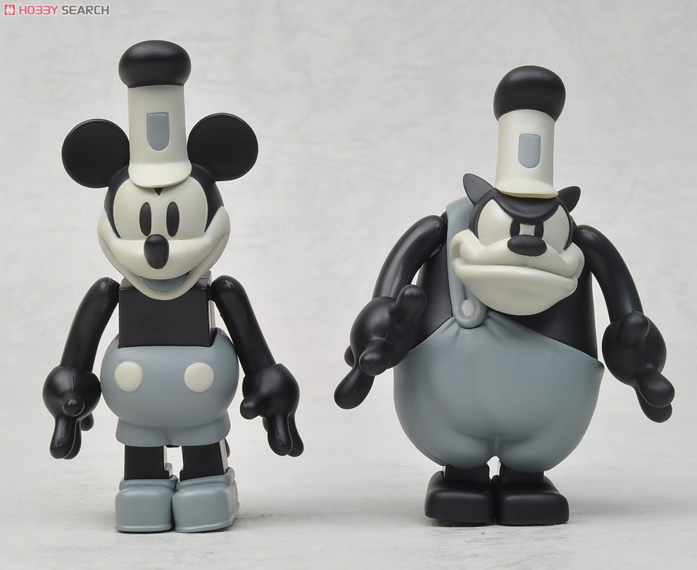 キューブリック 蒸気船ウィリー ミッキーマウス&ピート (完成品