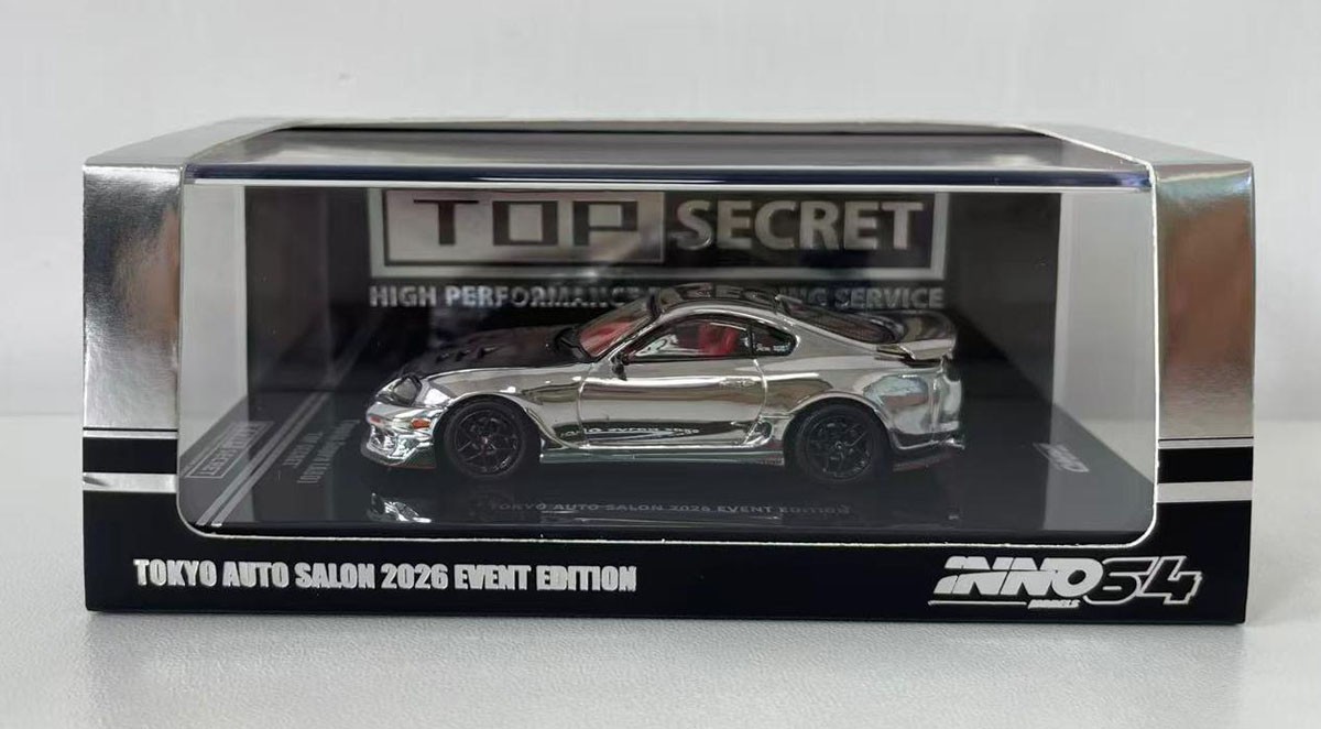 Toyota Supra A80 TOPSECRET Tokyo Auto Salon 2026 (ミニカー