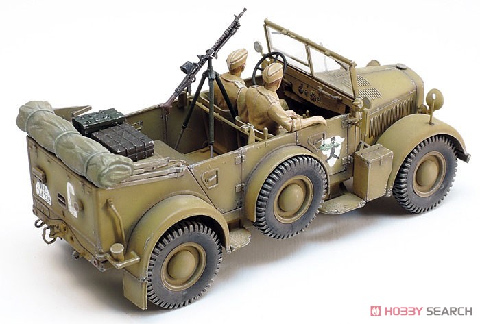 ドイツ中型軍用車 ホルヒ Kfz.15 `北アフリカ戦線` (プラモデル