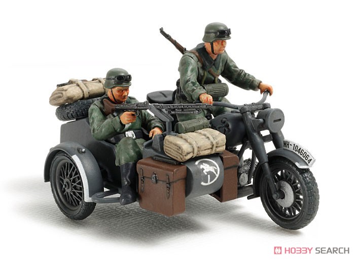 ドイツ軍用サイドカー (プラモデル) - ホビーサーチ ミリタリープラモ