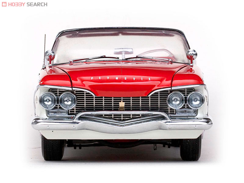 1960年 プリムス・フューリー オープン コンバーチブル （レッド