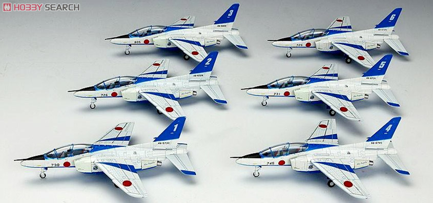 川崎 T-4 ブルーインパルス 6機セット (完成品飛行機) - ホビーサーチ
