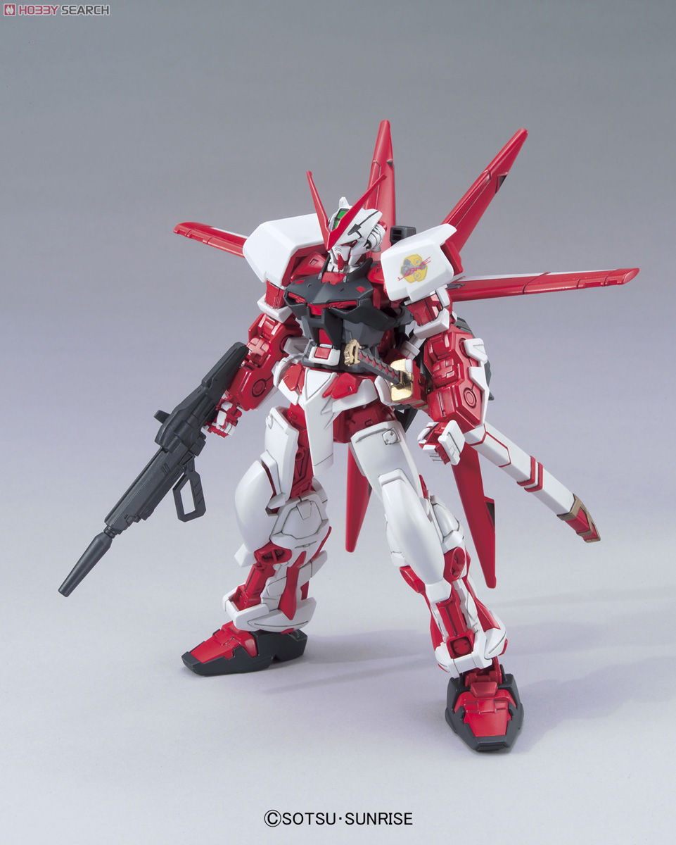 ガンダムアストレイレッドフレーム(フライトユニット装備) (HG