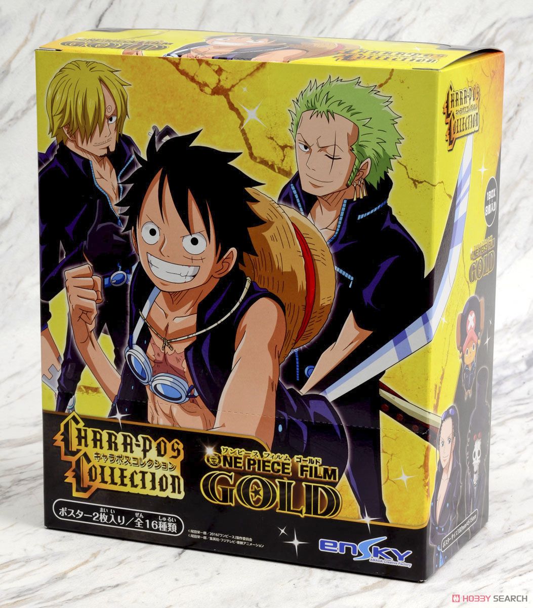ワンピース フィルムゴールド キャラポスコレクション 8個セット