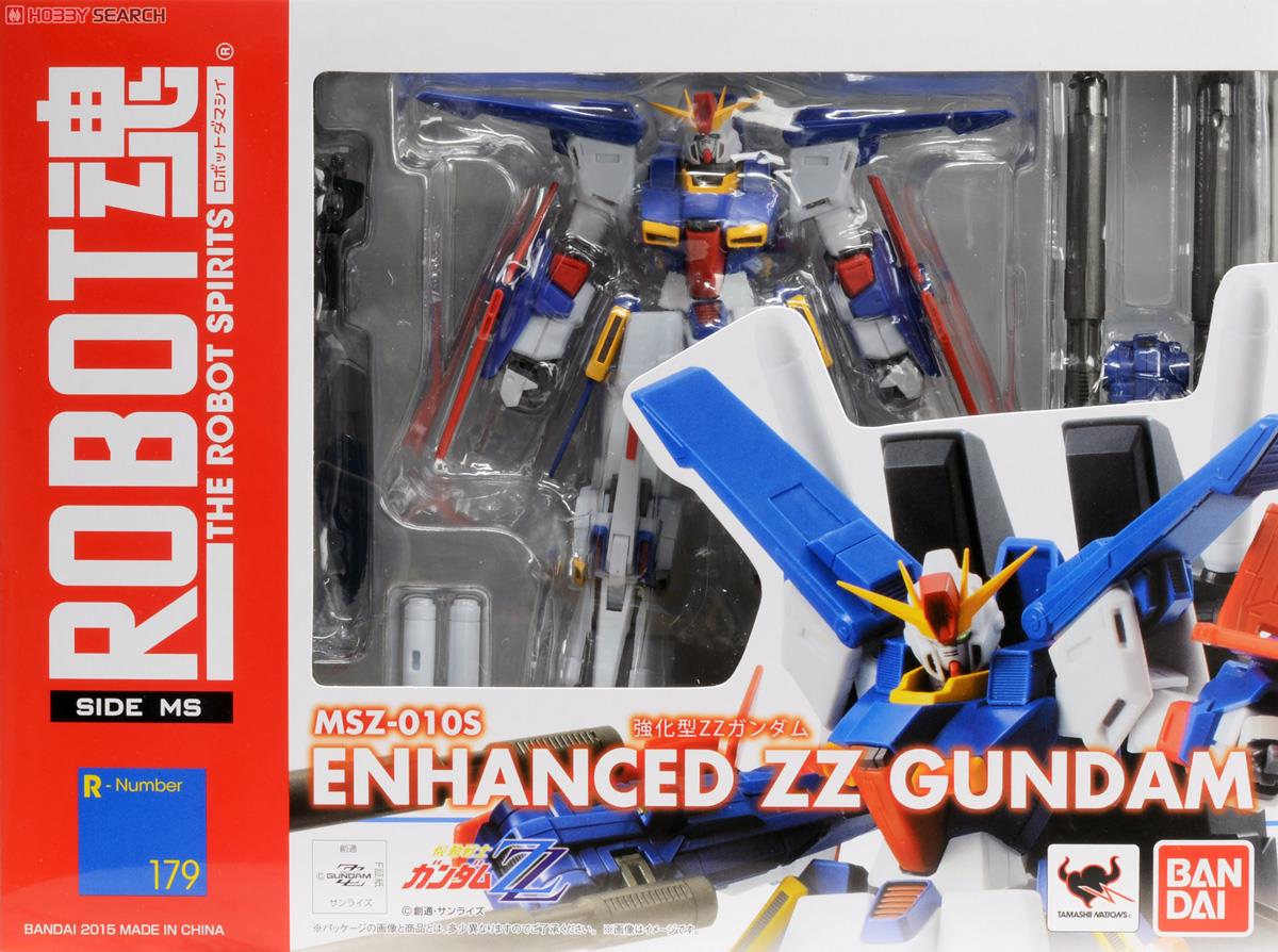 Robot魂Zガンダム　ZZガンダム　ガンダムMk-Ⅱセット ROBOT SPIRITS < SIDE MS > Enhanced ZZ Gundam | TAMASHII WEB