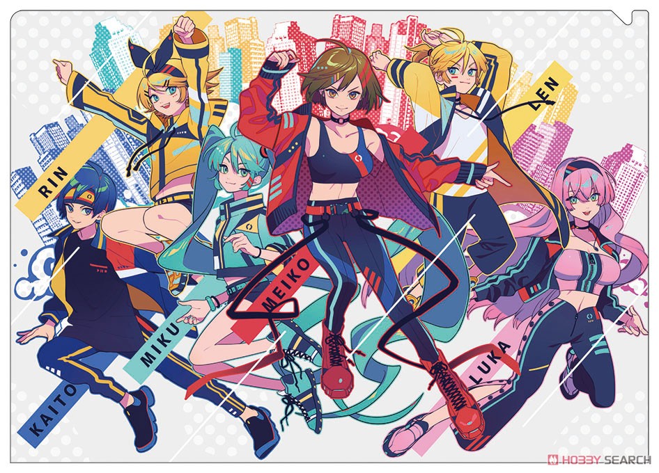 初音ミクシリーズ クリアファイル/秋赤音 (キャラクターグッズ