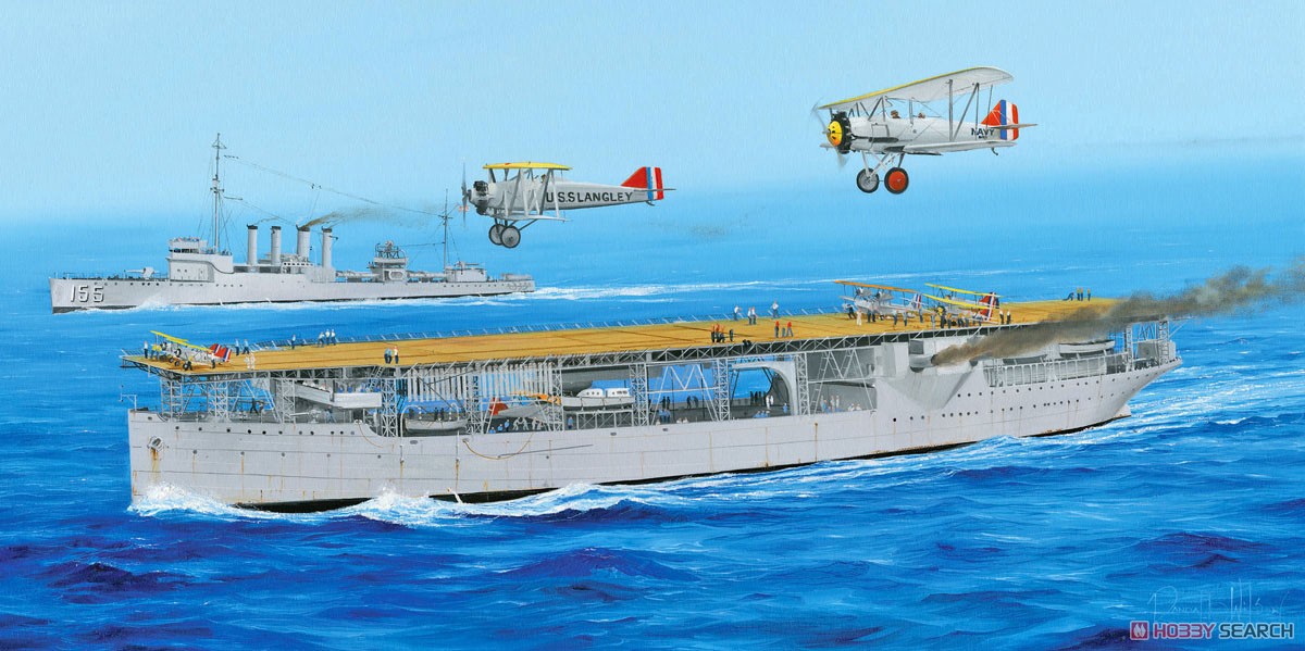 アメリカ海軍 航空母艦 CV-1 ラングレー (プラモデル) - ホビーサーチ