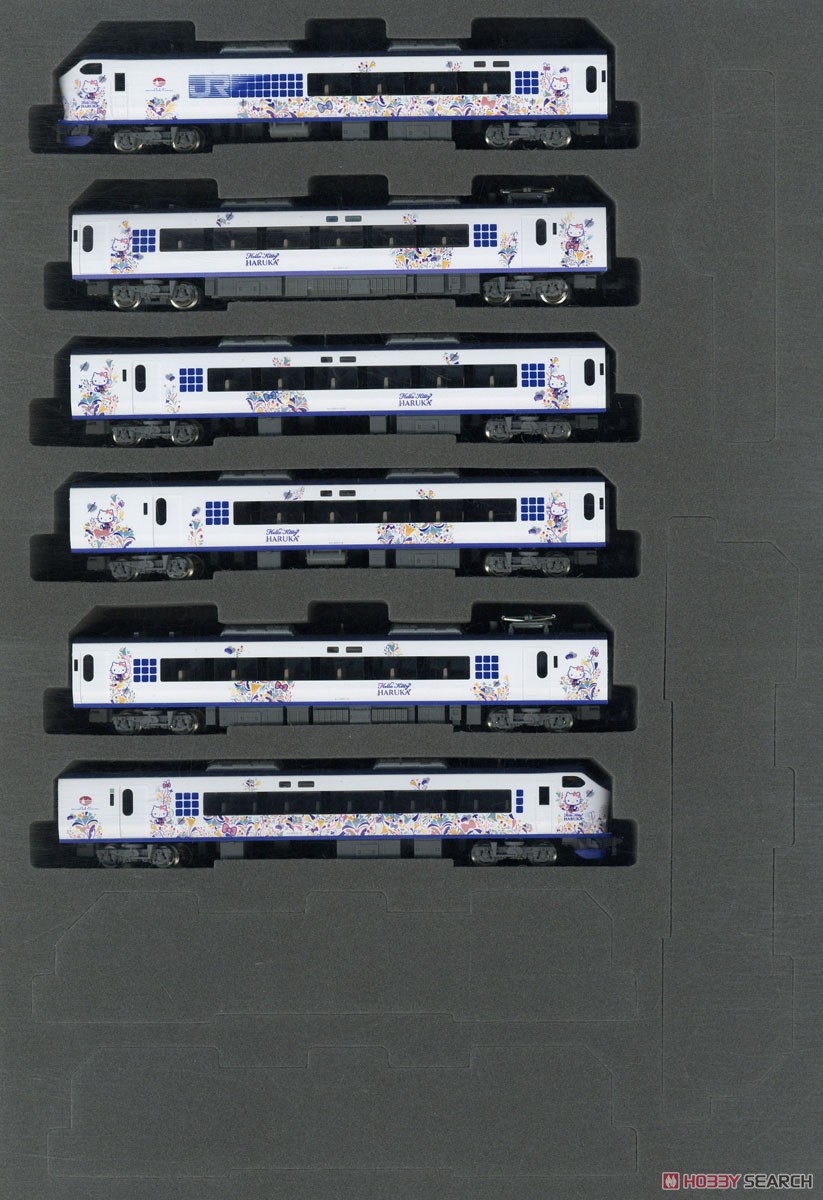 JR 281系特急電車 (ハローキティ はるか・Kanzashi) セット (6両セット