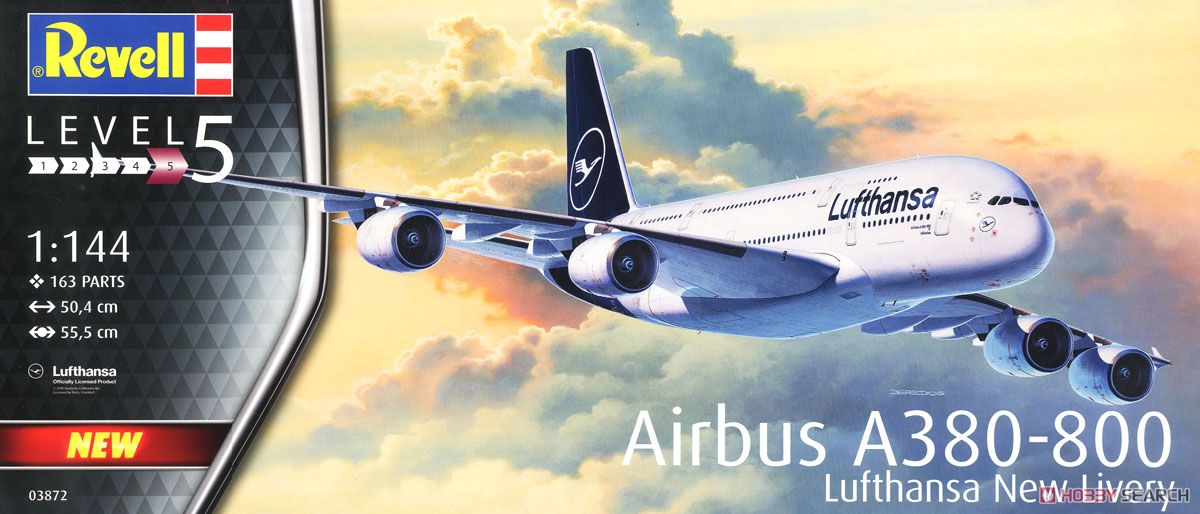 エアバス A380-800 ルフトハンザ New Livery (プラモデル) - ホビー