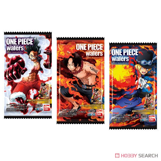 One Piece Wafer -20th Anniversary- (Set of 20) (Shokugan
