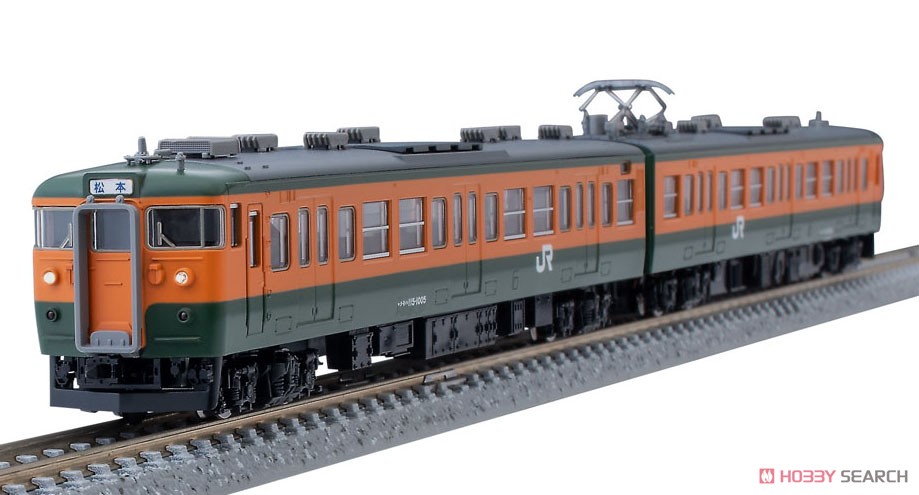 TOMIX 115系1000番台 クモハ114ー1500 湘南色 2両セット 国鉄115-1000