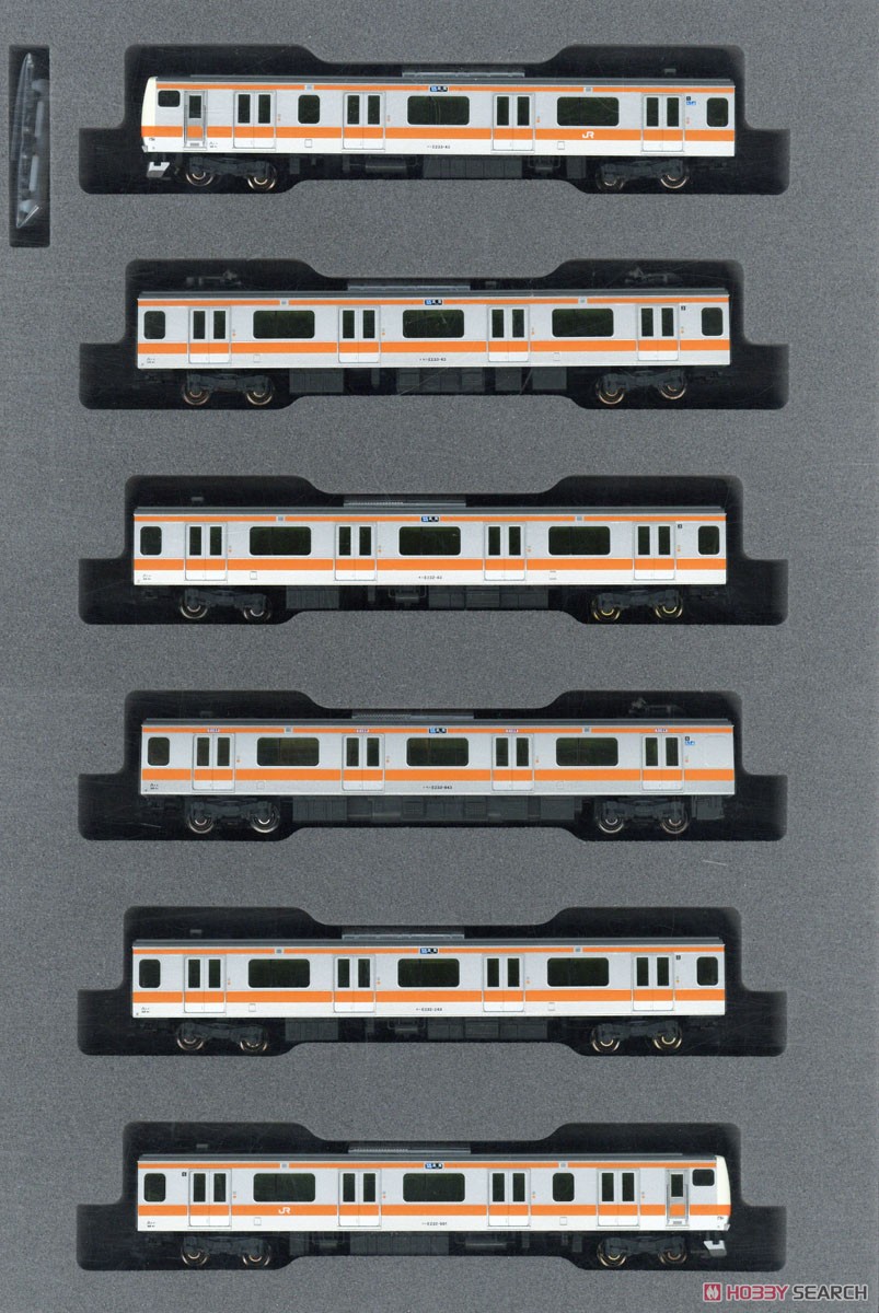 E233系 中央線 (H編成・トイレ設置車) 6両基本セット (基本・6両セット