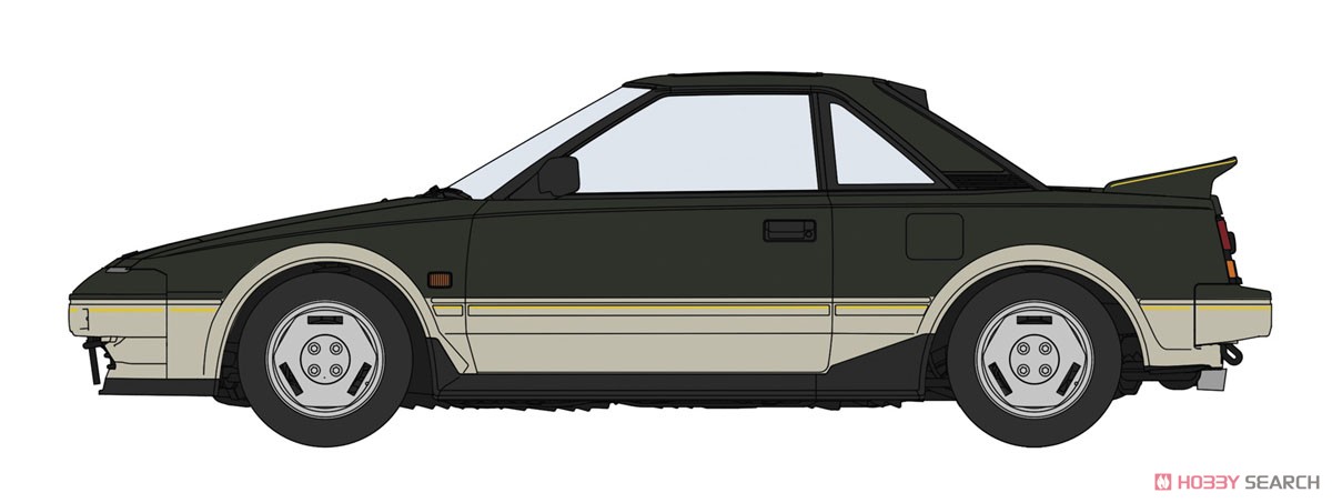 トヨタ MR2 (AW11) 前期型 G-リミテッド (ムーンルーフ) (プラモデル